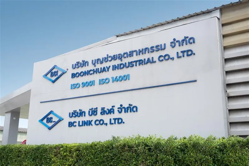 Boonchuay Industrial and BC Link office signage